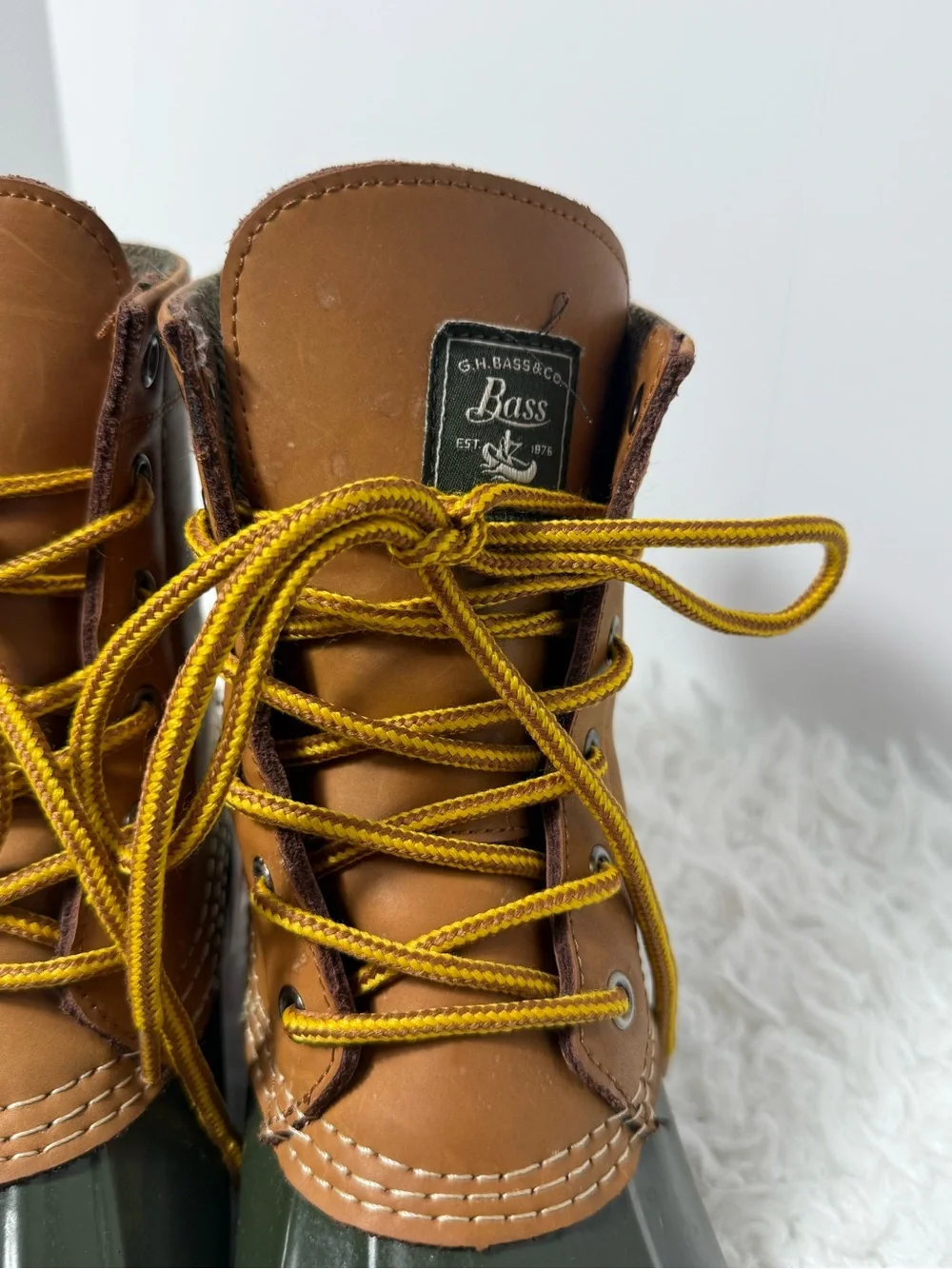 G.H. Bass Harlequin F16 Waterproof Duck Boots | Women’s Size 7M